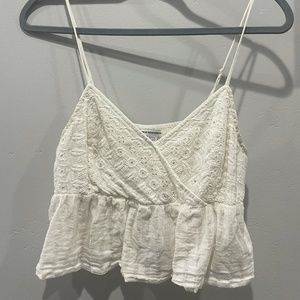 American Eagle Small Lacey Crop Top